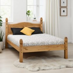 Corona Distressed Pine Double Low End.