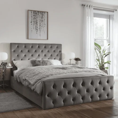 Fabric King Size Beds