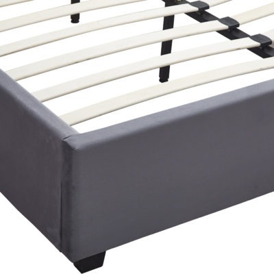 Madison King Size Fabric Bedframe in Grey-03