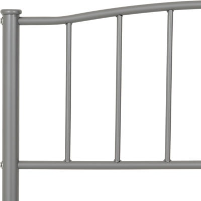Newton 3' Bed in silver-02