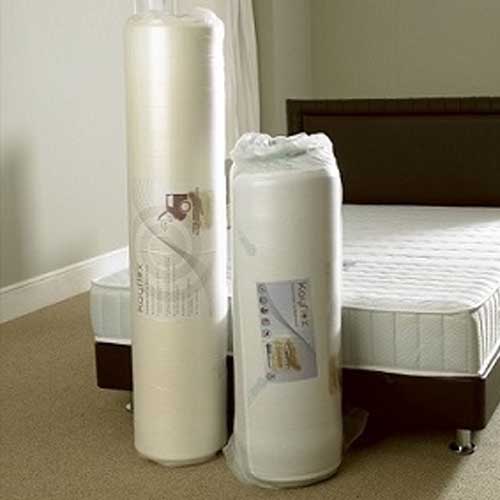 Vacuum-rolled mattresses