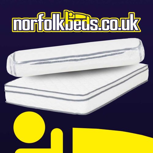 Yasmin 5' Roll Up Mattress 24cm Pocket Spring
